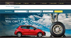 Desktop Screenshot of gatwickparking.com
