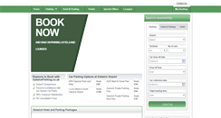Desktop Screenshot of gatwickparking.co.uk